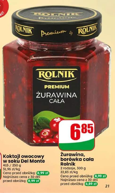 Borówka cała Rolnik +1 wariant