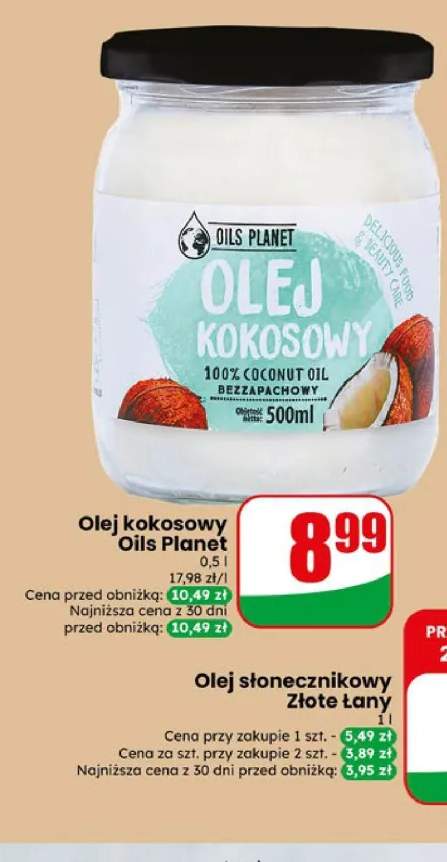 Olej kokosowy Oils Planet