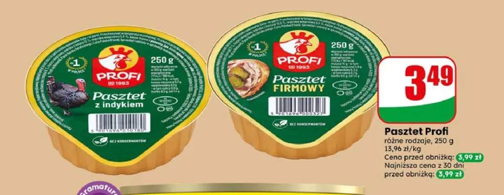 Pasztet firmowy Profi +1 wariant