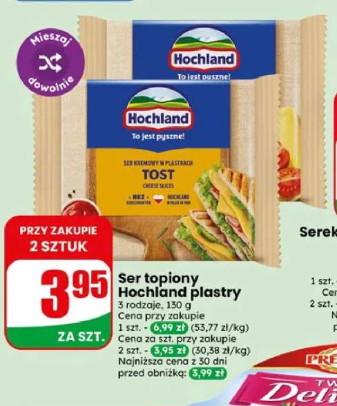 Ser topiony Hochland plastry