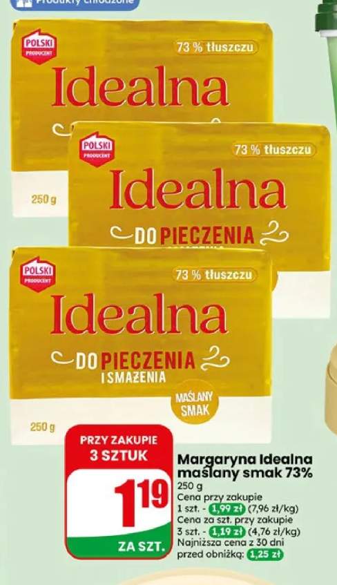 Margaryna Idealna 73% +2 warianty