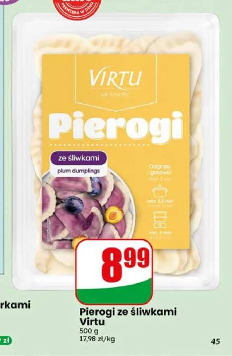 Pierogi ze śliwkami Virtu