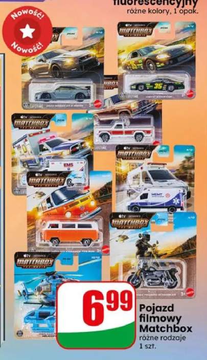 Pojazd filmowy Matchbox