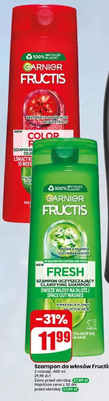 Szampon do włosów Fructis Garnier