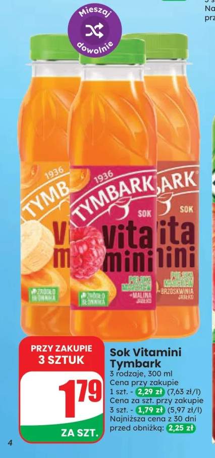 Sok Vitamini Tymbark