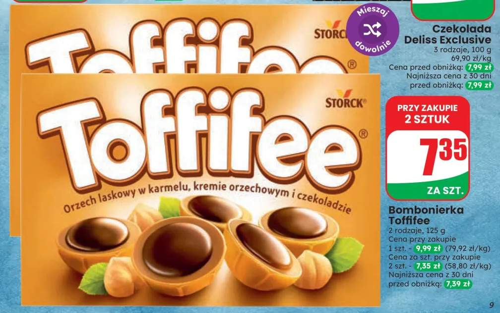Bombonierka Toffifee