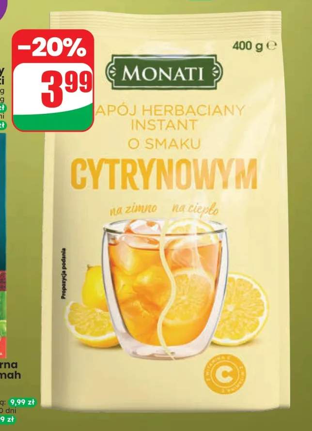 Napój herbaciany cytryna Monati