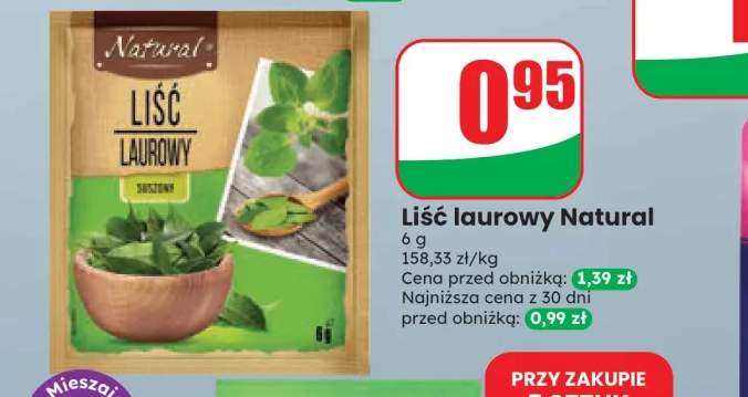 Liść laurowy Natural