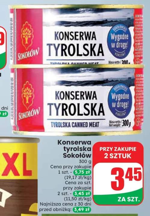 Konserwa tyrolska Sokołów