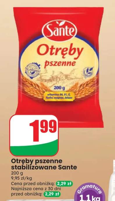 Otręby pszenne stabilizowane Sante