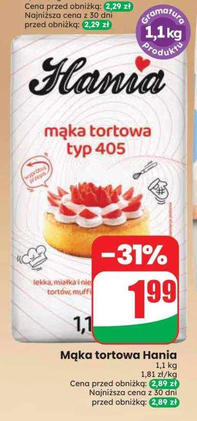 Mąka tortowa Hania