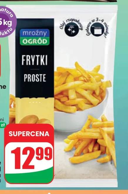 Frytki proste Mroźny Ogród