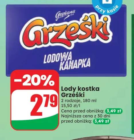 Lody kostka Grześki