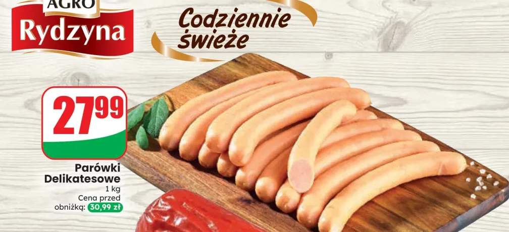 Parówki delikatesowe Agro Rydzyna