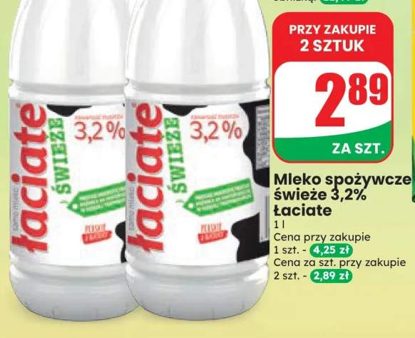 Mleko spożywcze świeże Łaciate 3,2%