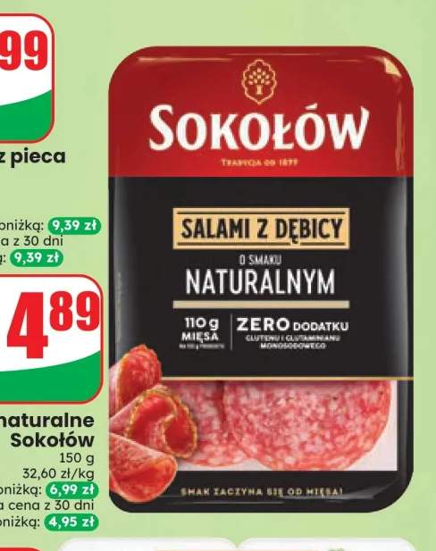 Salami naturalne Sokołów