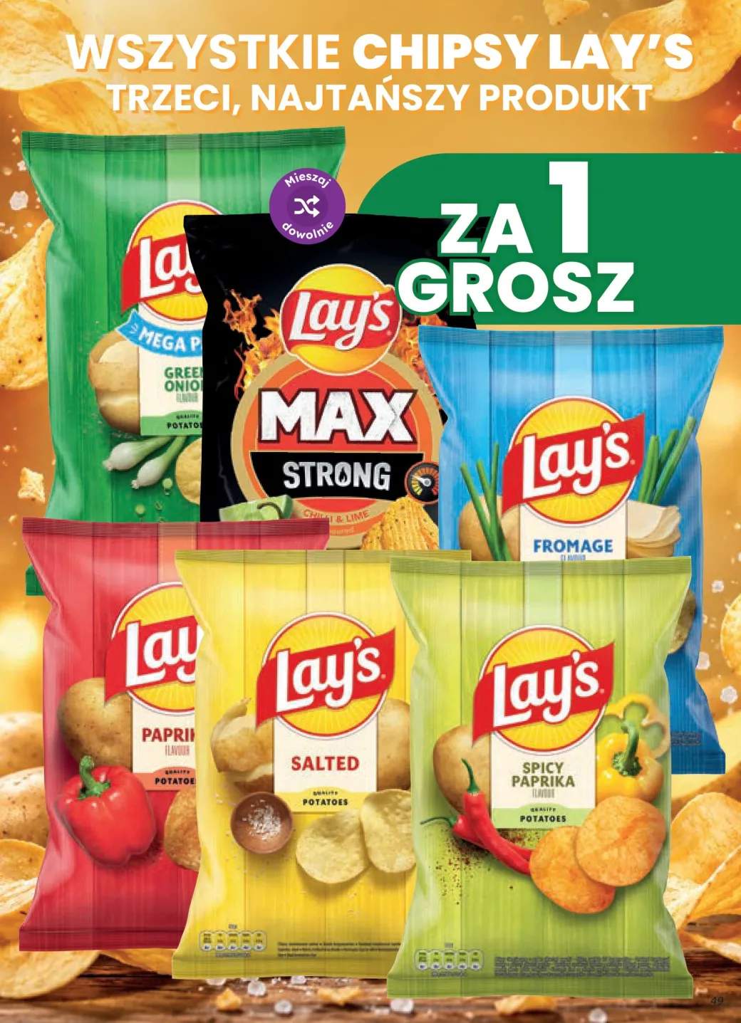 Chipsy Lay's +6 wariantów