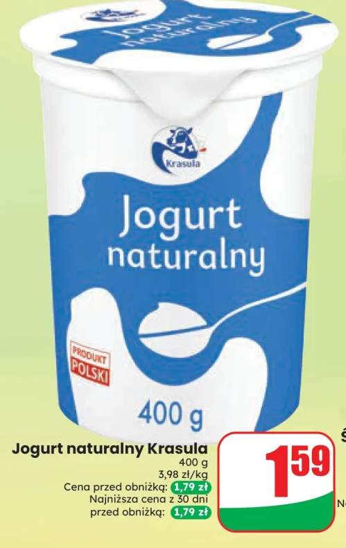 Jogurt naturalny Krasula