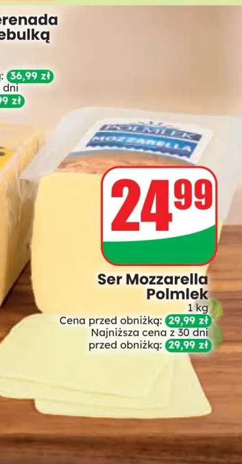 Ser mozzarella Polmlek