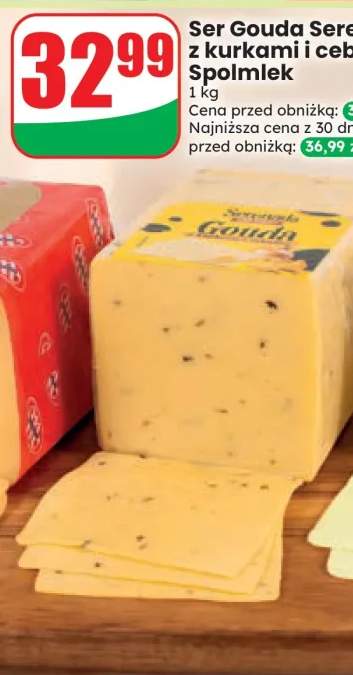 Ser Gouda Serenada z kurkami i cebulką Spolmlek