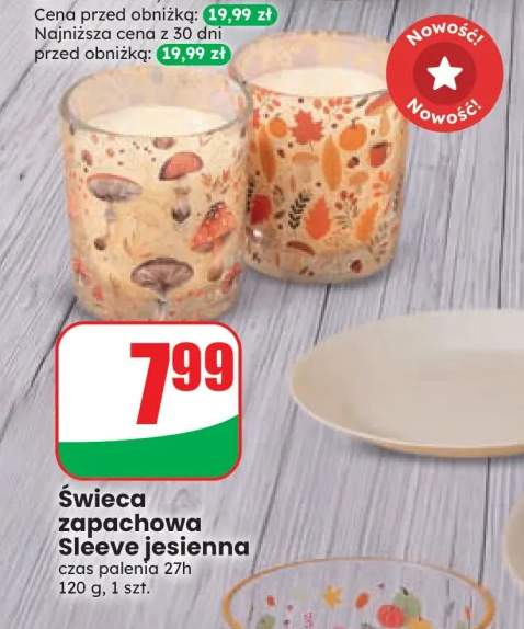 Świeca zapachowa Sleeve jesienna