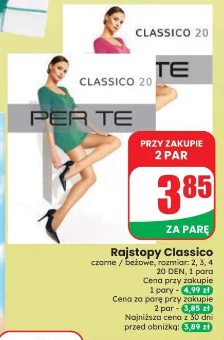 Rajstopy Classico 20 DEN Per Te