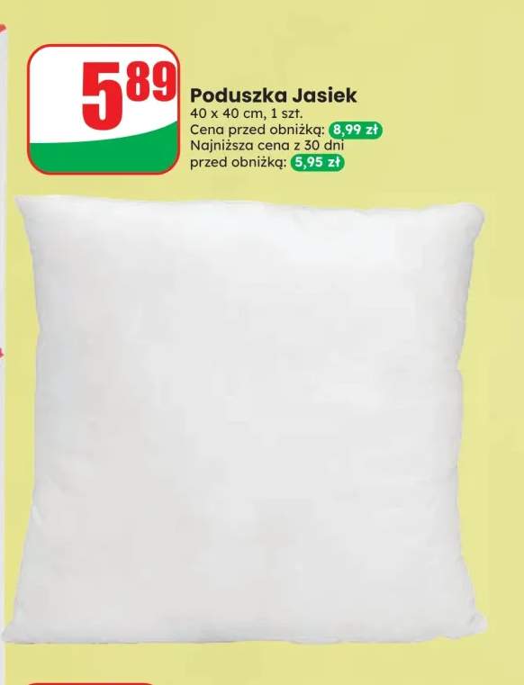 Poduszka Jasiek 40x40 cm