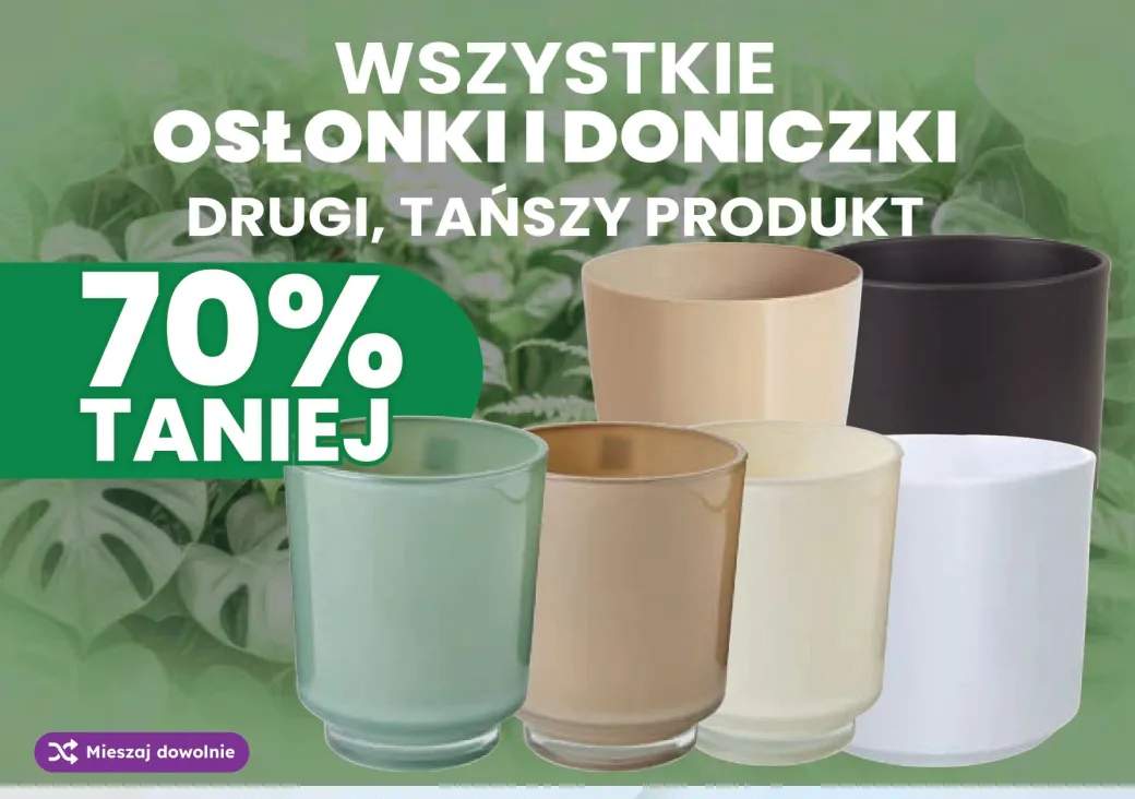 Osłonki i doniczki