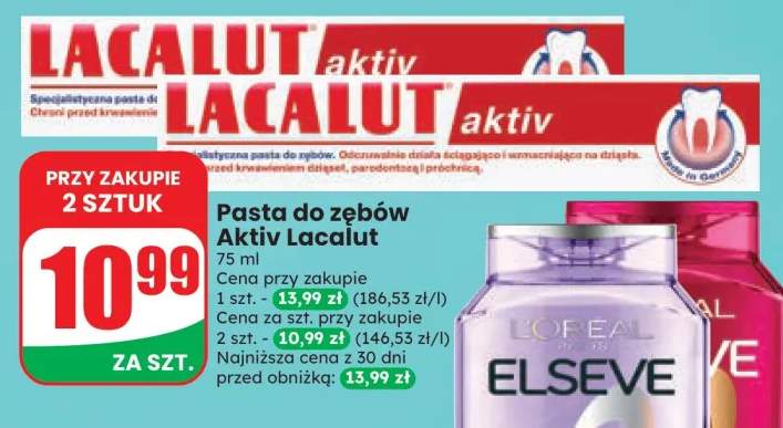 Pasta do zębów Aktiv Lacalut