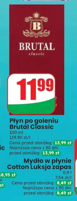 Płyn po goleniu Brutal Classic