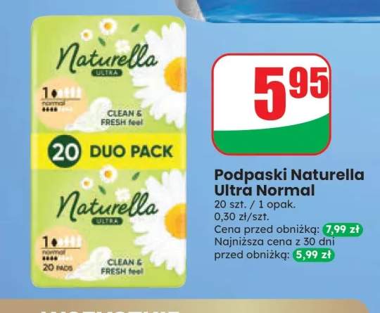 Podpaski Naturella Ultra Normal