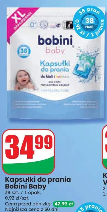 Kapsułki do prania Bobini Baby