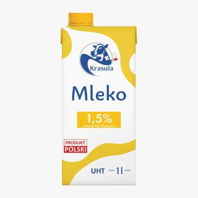 Mleko UHT 1,5% Krasula 1l