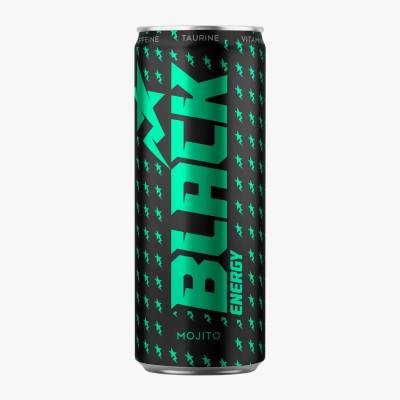 Napój energetyczny mojito Black 250ml puszka