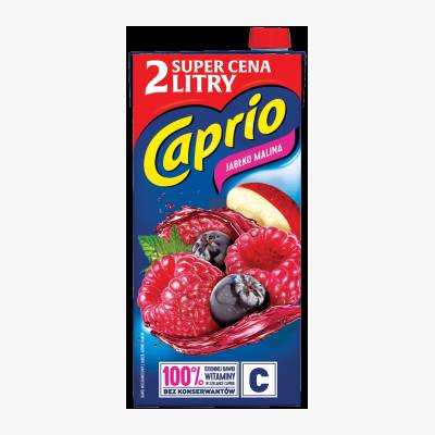 Napój niegaz. jabłko malina Caprio 2l