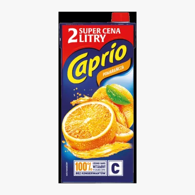 Napój niegaz. pomarańczowy Caprio 2l