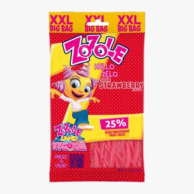 Żelki Zozole Sour Strawberry 150g