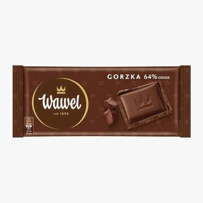 Czekolada gorzka 64% Wawel 90g