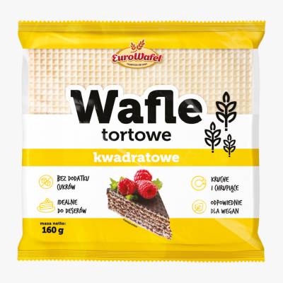Wafle suche tortowe Eurowafel 160g