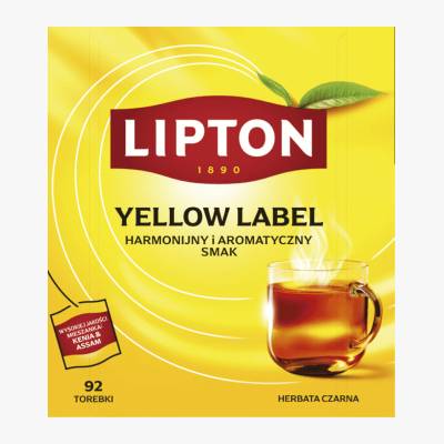 Herbata czarna ekspresowa Lipton 92x2g