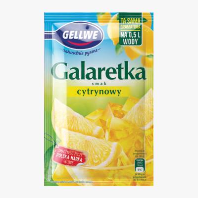 Galaretka cytrynowa Gellwe 72g