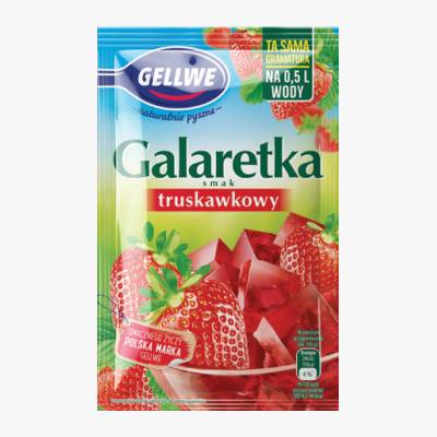 Galaretka truskawkowa Gellwe 72g