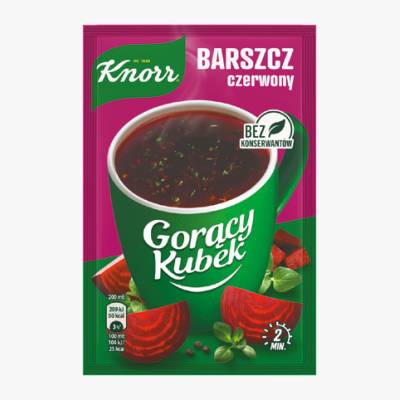 Zupa Gorący Kubek barszcz czerwony Knorr 14g