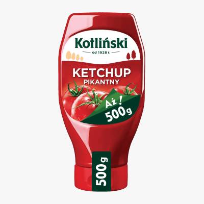 Ketchup pikantny Kotliński 500g