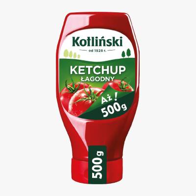 Ketchup łagodny Kotliński 500g