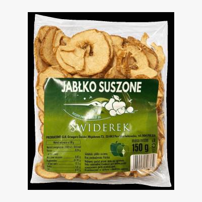 Jabłko suszone 150g szt