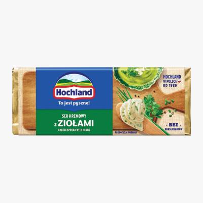 Serek topiony ziołowy bloczek Hochland 90g