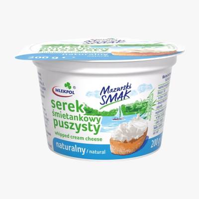 Serek śmietankowy puszysty nat. Mazurski Smak 200g