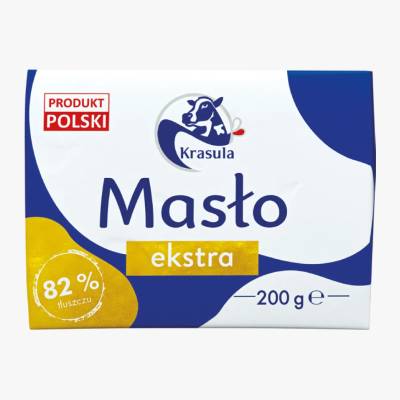 Masło ekstra 82% Krasula 200g