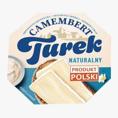 Ser pleśniowy camembert naturalny Turek 120g